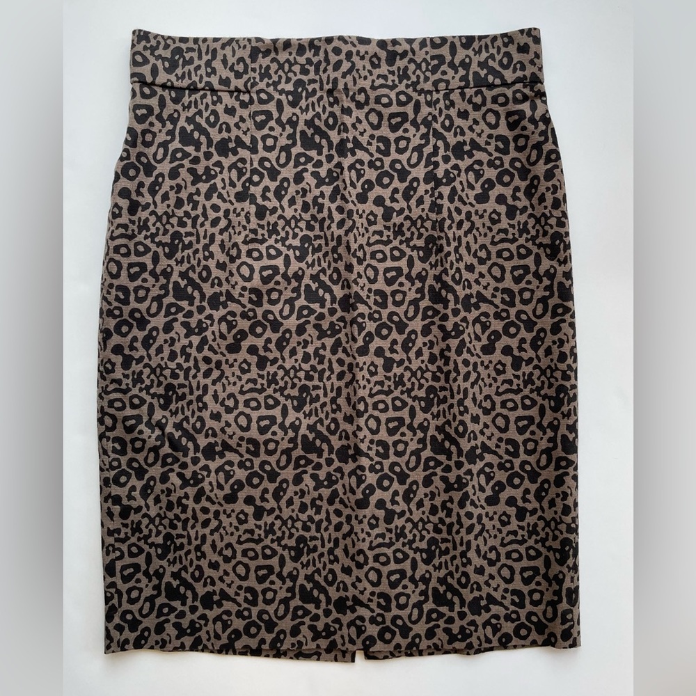 Animal Print Pencil Skirt, Ann Taylor